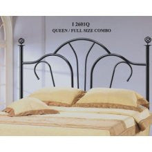 Monarch Specialties I2601Q Queen/Full Size Combo Headboard Only in Sat