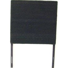 Padma's Plantation Headboards Twin Modern Weave Headboard - Rich Dark Chocolate Finish (Mwhb01-T-Dkc)