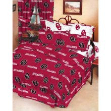 Oklahoma Sooners Bed in A Bag Twin with Team Color Sheets
