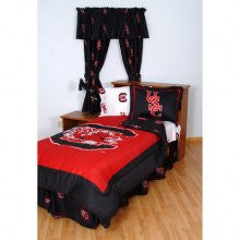 South Carolina Gamecocks Bed in A Bag King with Team Color Sheets