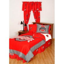 College Covers OHIBBFL Ohio State Buckeyes Full Bed-in-a-Bag Set