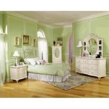 Enchantment Twin Size Metal Bed by Legacy Classic Furniture