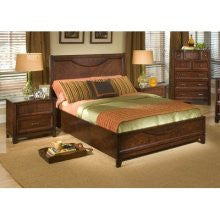 Najarian Furniture Loft Bedroom Set in Chocolate BDLOF