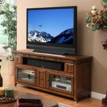 Legends Furniture Sierra 62" Media Console in Distressed Cherry