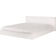 Tema Float Platform Queen Bed - Finish: High Gloss White
