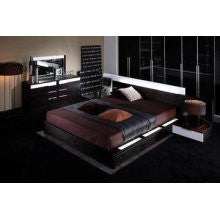 True Contemporary Gamma Modern Platform Bed with Air-Lift Storage