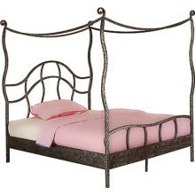 Parisian Full Size Canopy Bed - Kids Bedroom