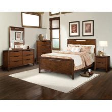 Symmetry Bedroom Set in Walnut - Klaussner Furniture KF-570