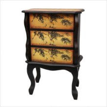 Oriental Furniture Bamboo Design Three-Drawer Cabinet (China)