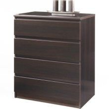 Tvilum Scottsdale Bedroom Four Drawer Chest in Coffee