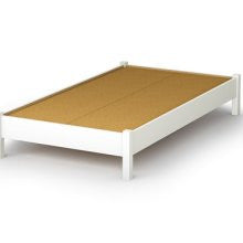 Twin Size Platform Bed - Step One - South Shore Furniture - 3050205