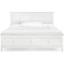 Magnussen Kentwood Bed Storage Drawer Rails in White Size: King