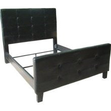 Kinfine USA Inc. K3177-E074 Queen Tufted Button Bed