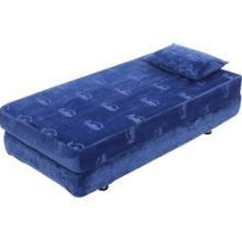 Visco Kidz 7 Memory Foam Mattress - Color Blue - Twin Size