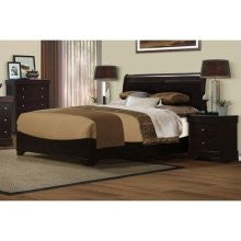 Lifestyle Solutions Sydney Bed in Cappuccino Size: Eastern King