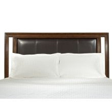Legacy Classic Skyline King Leather Platform Headboard - Warm Brown Chestnut (0441-4706)