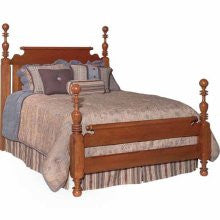 Kincaid American Journal Queen Cannonball Bed - Cherry Stain (68-130P)