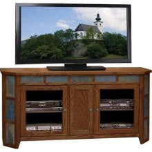 Legends Furniture OC1253.GDO Oak Creek 62 in. Angled Cart - Golden Oak