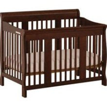 Stork Craft Tuscany 4-in-1 Stages Baby Crib in Espresso