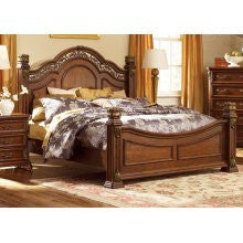 LibertyFurniture Messina Estates Poster Headboard in Cognac Size: King