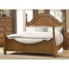 Attic Heirlooms Heritage Queen Poster Bed - Broyhill 4177-270Q