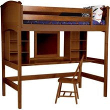 Bolton Furniture Cooley Twin Study Loft Bed - 4 Finish Options!